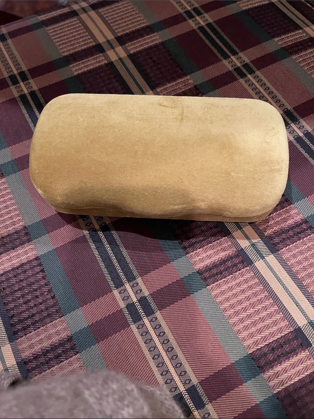 New authentic GUCCILime Green Velvet Sunglasses Eyeglasses Case